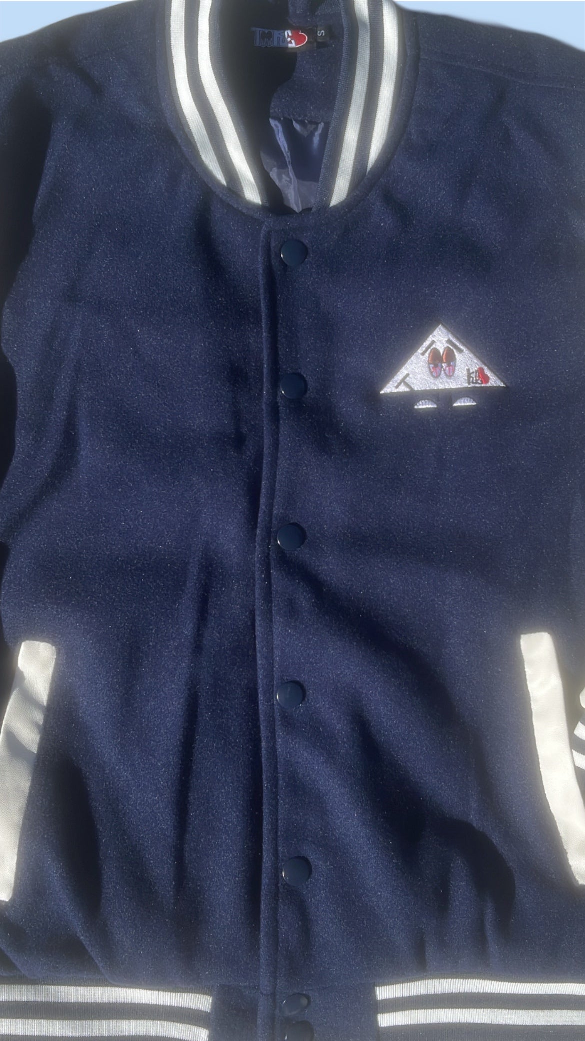 TOOKE Lightweight Letterman (Navy)