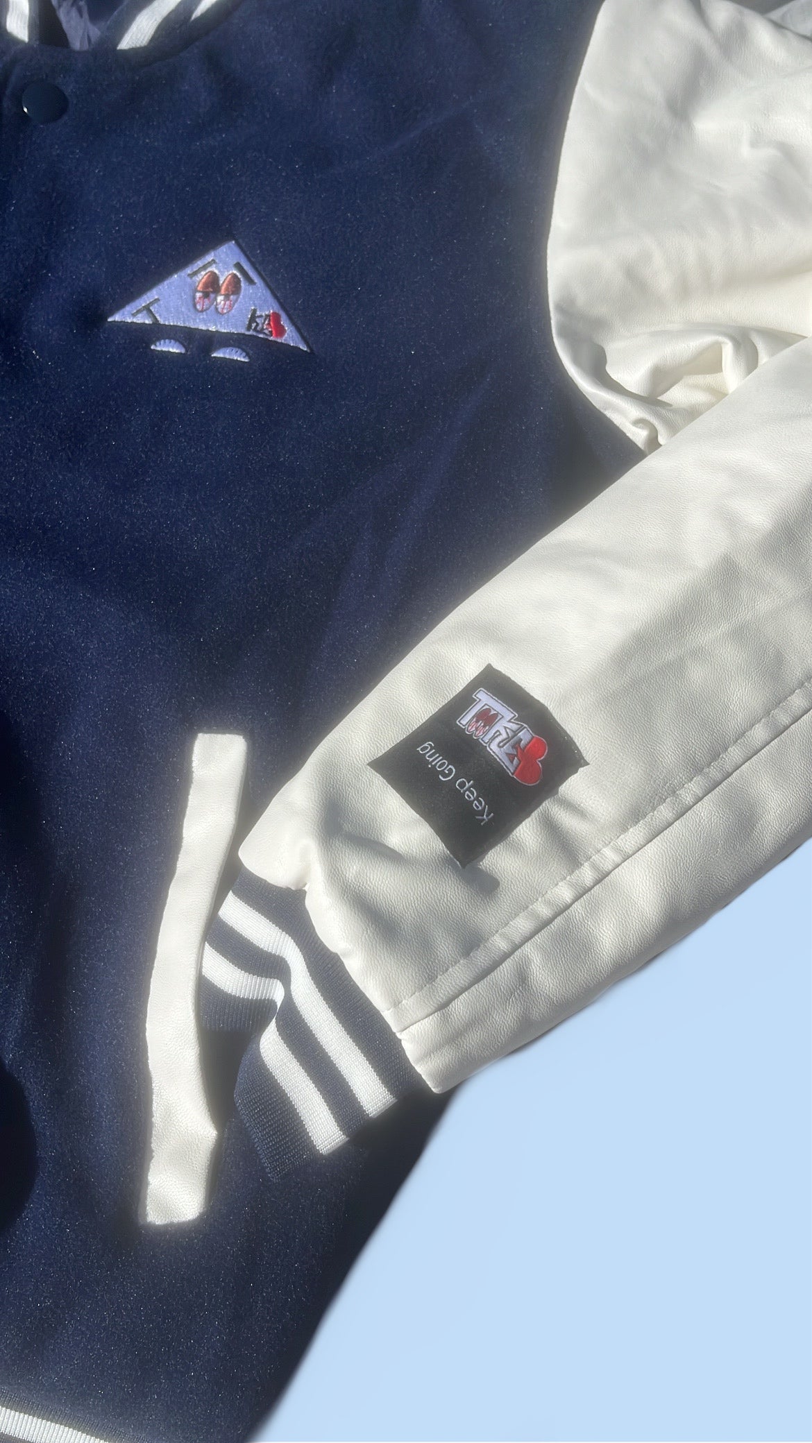 TOOKE Lightweight Letterman (Navy)