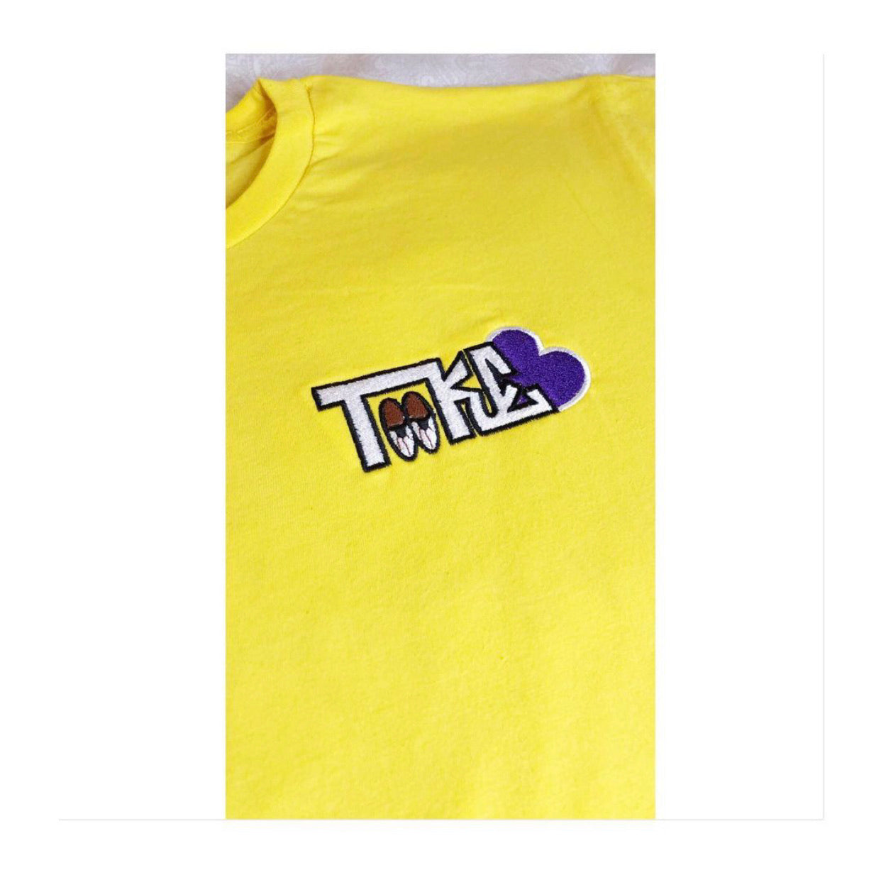 Medium TOOKE Lakers Inspired Edition Golden Shirt