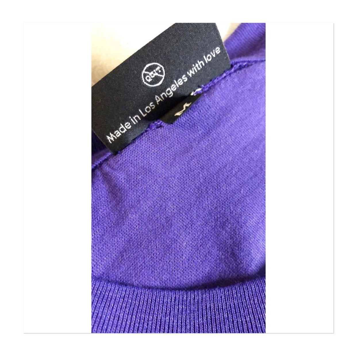 Medium TOOKE Lakers Inspired Edition Purp Shirt