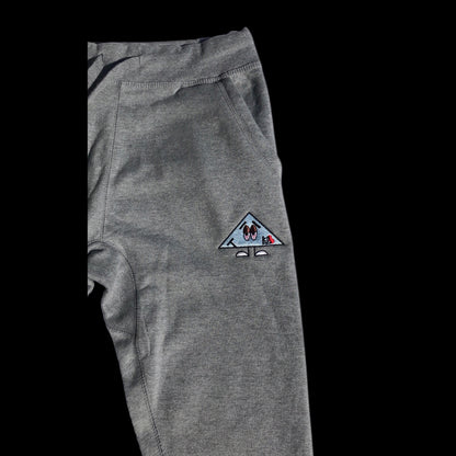 TOOKE (light blue) Mascot Logo Grey Joggers