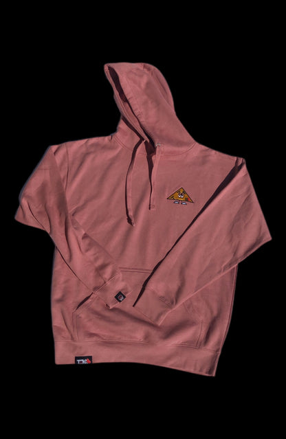 TOOKE Mascot Logo Dirty Rose Hoodie