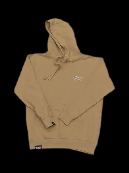 TOOKE Khaki Signature Logo Hoodie