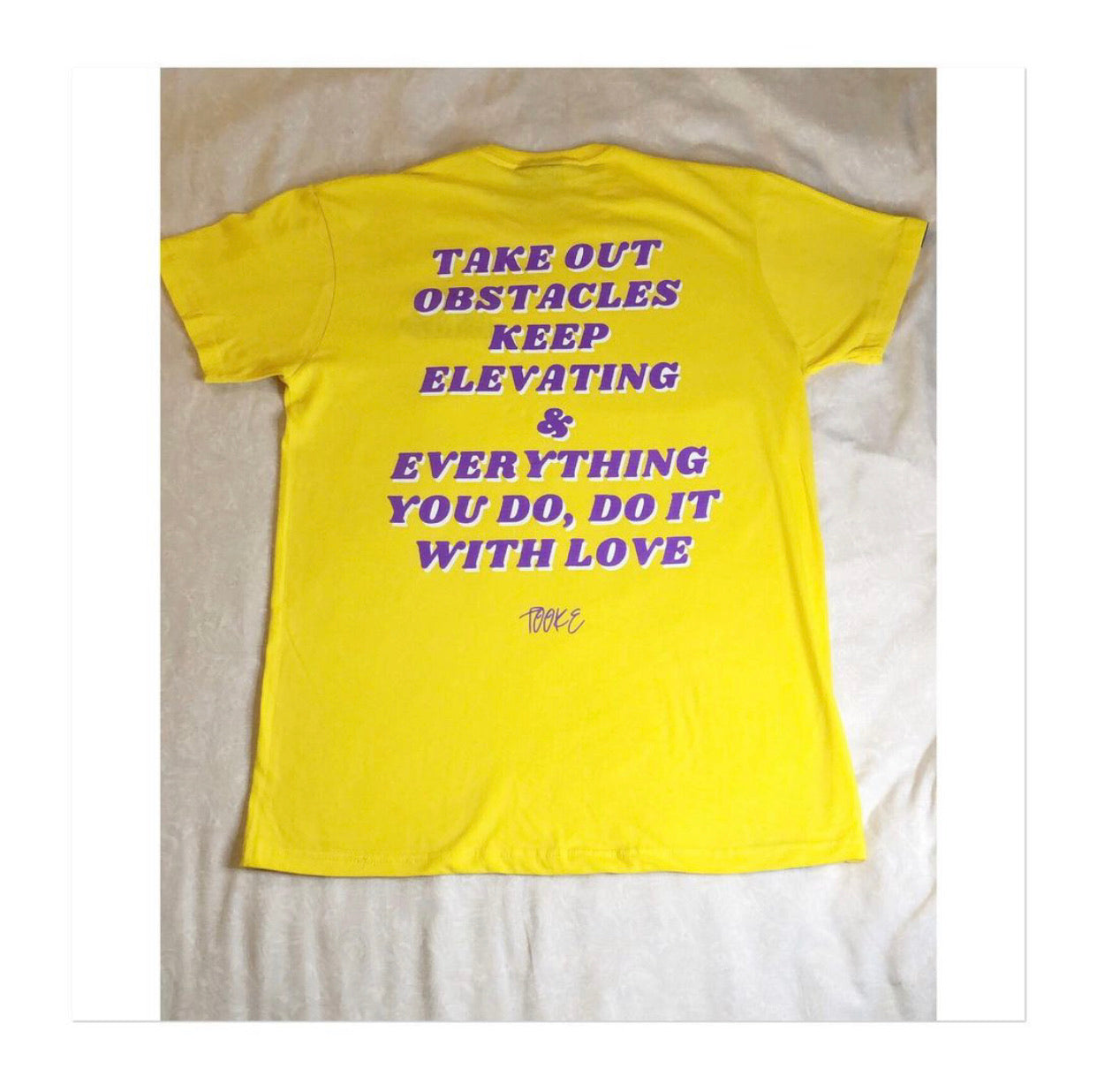 3x TOOKE Lakers Inspired Edition Golden Shirt