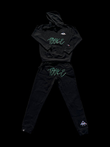 Black TOOKE Mint Collection Suit