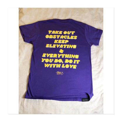 L TOOKE Lakers Inspired Edition Purp Shirt