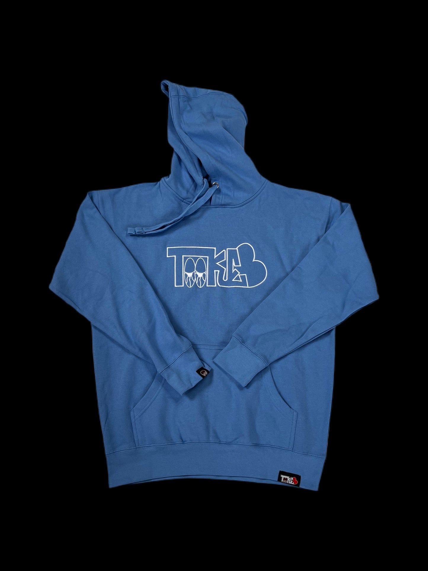 TOOKE Baby Blue Big Logo Hoodie