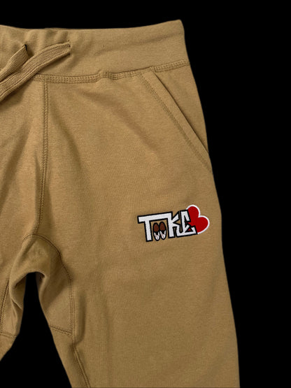 TOOKE Khaki Suit OG logo Red Heart